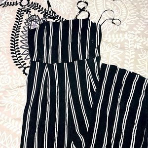 Chic palazzo style one piece